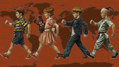 EarthBound - Fanart - Background (World) - 3840x2160