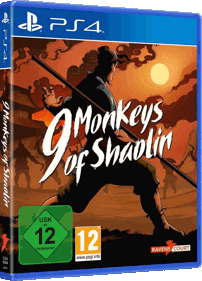 9 Monkeys of Shaolin - Box - 3D (Germany) - 1110x1544