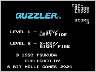 Guzzler - Screenshot - Game Title (World) - 256x192