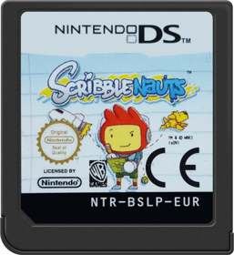 Scribblenauts - Cart - Front (Europe) - 517x564