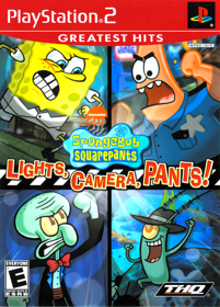 SpongeBob SquarePants: Lights, Camera, Pants! - Box - Front (North America) - 757x1055