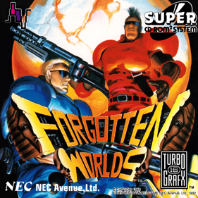 Forgotten Worlds - Box - Front - Reconstructed (United States) - 900x900