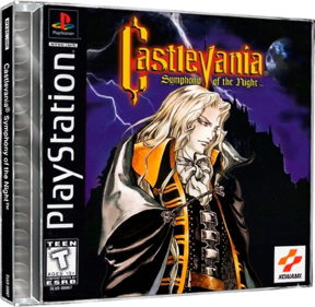 Castlevania: Symphony of the Night - Box - 3D (United States) - 506x493