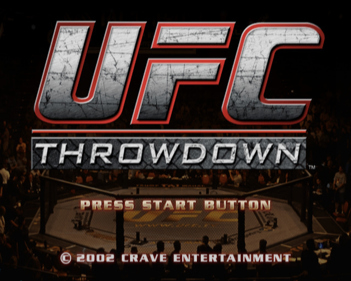 UFC: Throwdown - Screenshot - Game Title (World) - 640x512