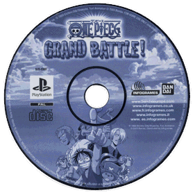 One Piece: Grand Battle! - Disc (Spain) - 3552x3551