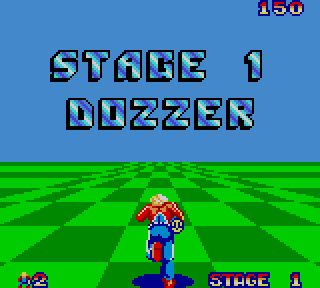 Illustration of Space Harrier