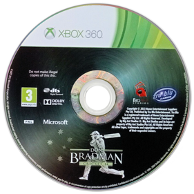 Don Bradman Cricket 14 - Disc (Europe) - 900x900