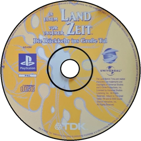 The Land Before Time: Return to the Great Valley - Disc (Germany) - 700x700