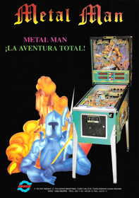 Metal Man - Advertisement Flyer - Front (World) - 850x1209