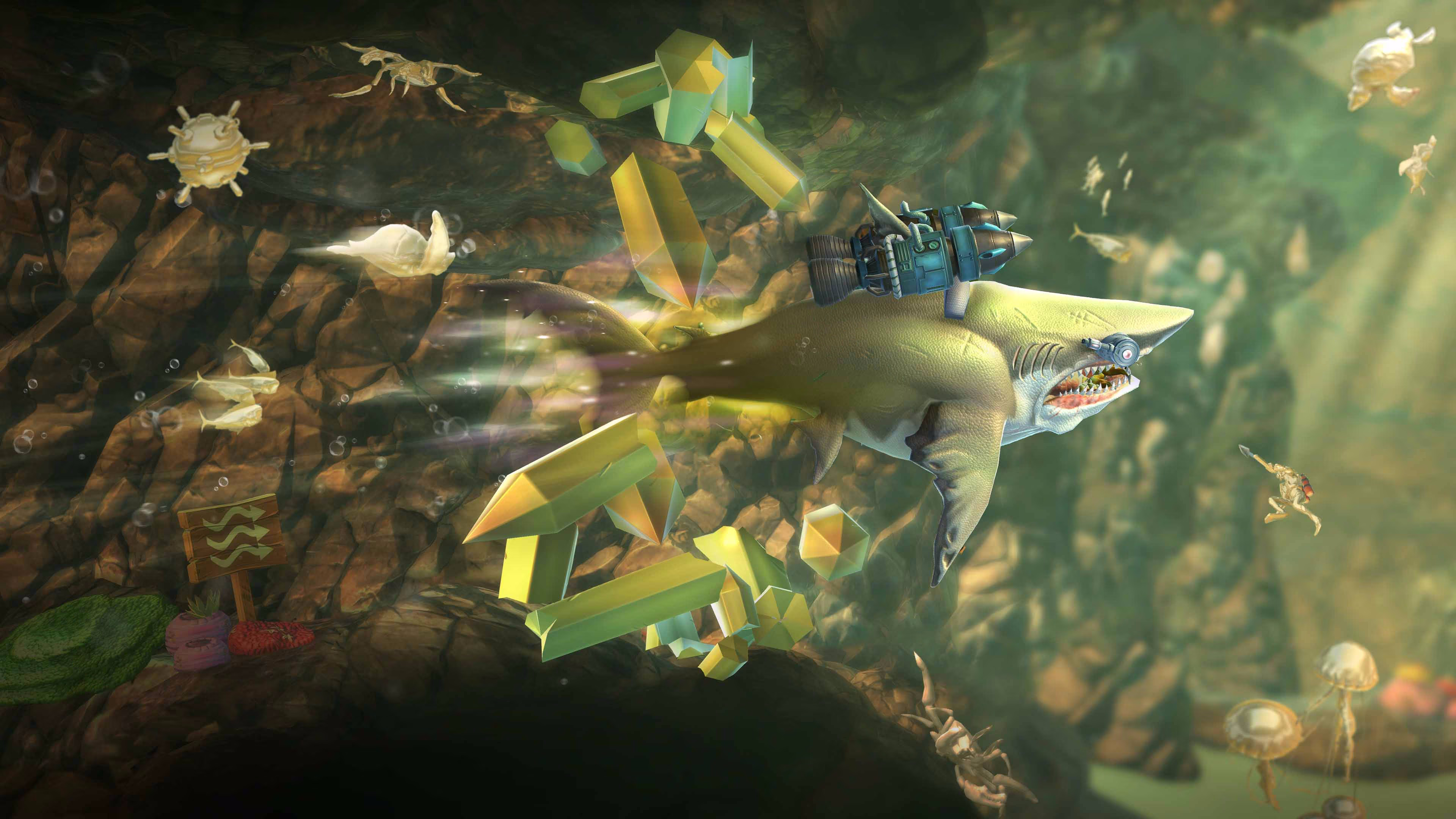 Illustration of Hungry Shark World