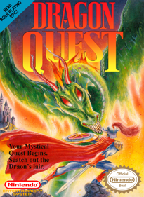 Dragon Warrior - Fanart - Box - Front (North America) - 2000x2738