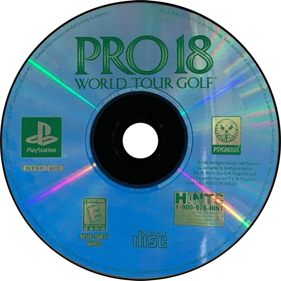 Pro 18: World Tour Golf - Disc (North America) - 700x700