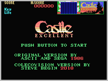 Castle Excellent - Screenshot - Game Title (World) - 256x192