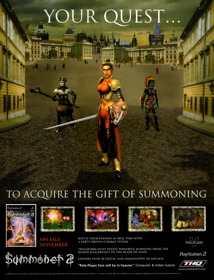 Summoner 2 - Advertisement Flyer - Front (United Kingdom) - 2447x3200