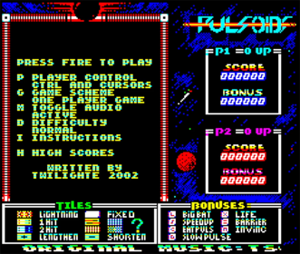 Pulsoids - Screenshot - Game Select (World) - 600x508