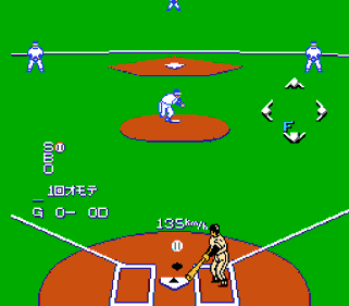 Super Real Baseball '88 - Screenshot - Gameplay (Japan) - 256x224