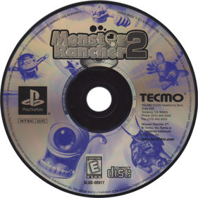 Monster Rancher 2 - Disc (North America) - 1500x1500