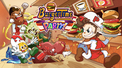 BurgerTime Party! - Banner (North America) - 1920x1080