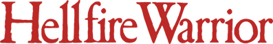 Hellfire Warrior - Clear Logo (North America) - 2400x387