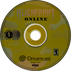 Alien Front Online - Disc (North America) - 1000x1000