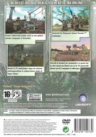 Tom Clancy's Ghost Recon: Jungle Storm - Box - Back (The Netherlands) - 564x800