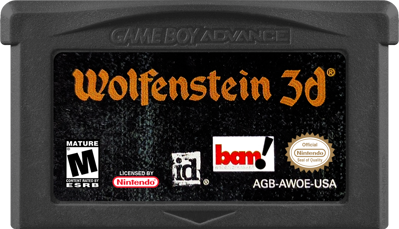 Wolfenstein 3D - Cart - Front (North America) - 1000x574