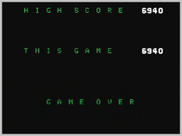 Amazing Bumpman - Screenshot - Game Over (North America) - 256x192