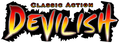 Classic Action: Devilish - Clear Logo (North America) - 1190x432