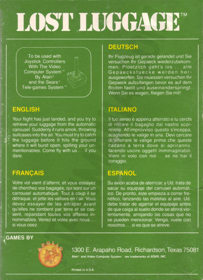 Lost Luggage - Box - Back (Europe) - 600x828