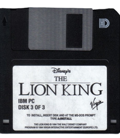 Disney's The Lion King - Disc (United Kingdom) - 466x535