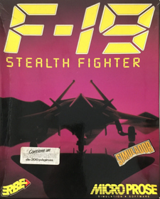 F-19 Stealth Fighter - Box - Front (Spain) - 1011x1260