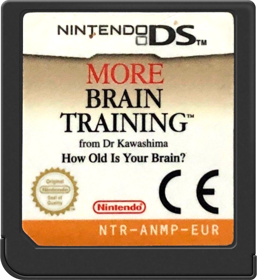 Brain Age 2: More Training in Minutes a Day! - Cart - Front (Europe) - 517x564