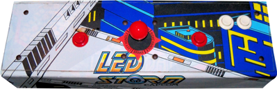 LED Storm - Arcade - Control Panel (United States) - 2371x766