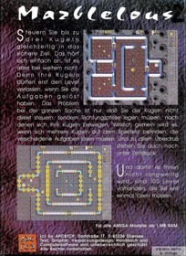 Marblelous - Box - Back (Germany) - 582x800