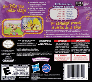 Littlest Pet Shop 3: Biggest Stars Purple Team - Box - Back (North America) - 668x596