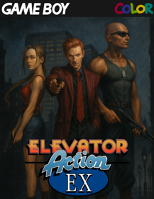 Elevator Action EX - Fanart - Box - Front (North America) - 500x646