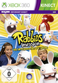 Rabbids Invasion : The Interactive TV Show - Box - Front (Germany) - 1200x1687