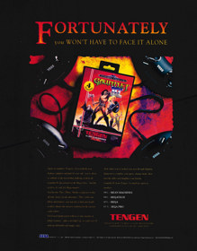 Gauntlet IV - Advertisement Flyer - Front (United Kingdom) - 1721x2200