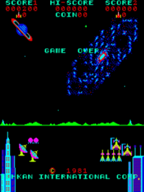 Pleiads - Screenshot - Game Over (World) - 480x640
