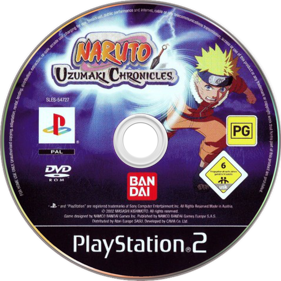 Naruto: Uzumaki Chronicles - Disc (Europe) - 1280x1280
