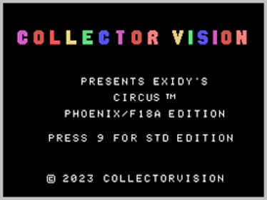 Circus - Screenshot - Game Title (World) - 256x192