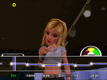 Karaoke Revolution - Screenshot - Gameplay (World) - 640x480