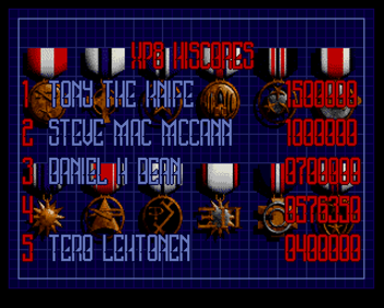 XP8 - Screenshot - High Scores (Europe) - 640x512
