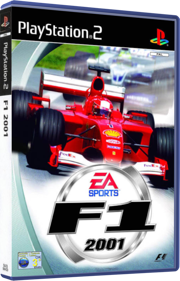 F1 2001 - Box - 3D (Europe) - 558x871