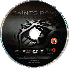 Saints Row: The Third - Disc (Europe) - 2895x2846