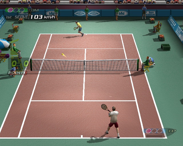 Illustration of European Tennis Pro