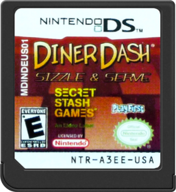 Diner Dash: Sizzle & Serve - Cart - Front (North America) - 517x564
