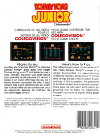 Donkey Kong Junior - Box - Back (Canada) - 1633x2257