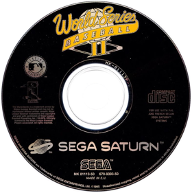 World Series Baseball II - Disc (Europe) - 785x787