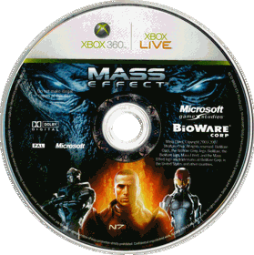 Mass Effect - Disc (Europe) - 2862x2877